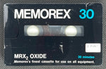 Memorex MRX2 1974 C30 front B-Grade