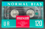 Maxell UR 1992 SK C120 Blank Cassette Tape