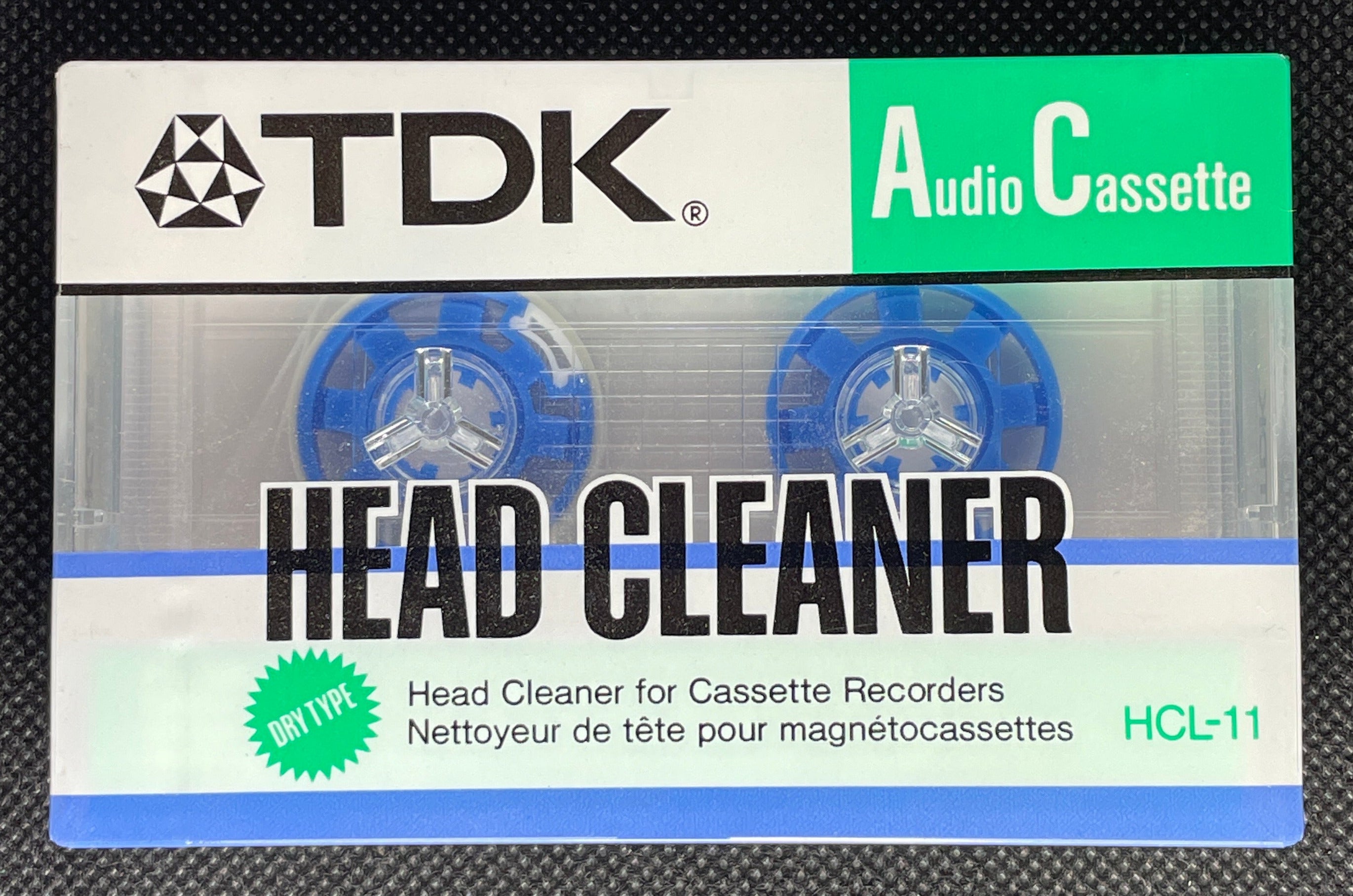TDK HC-1 Cleaning Tape - 1987 - Blank Cassette Tape - New Sealed