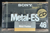Sony Metal-ES 1988 Blank Cassette Tape C46