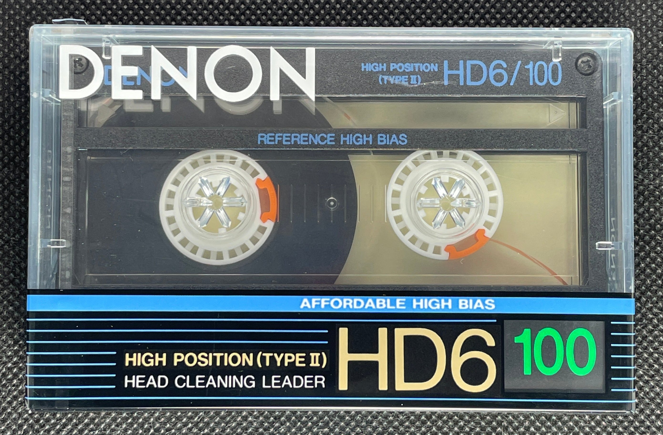 Denon HD6 - 1988 - US - Blank Cassette Tape - New Sealed