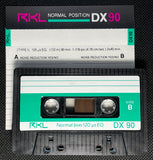 RKL DX 1984 Blank Cassette Tape