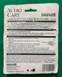 Maxell Audio Video Head Cleaning Care Products