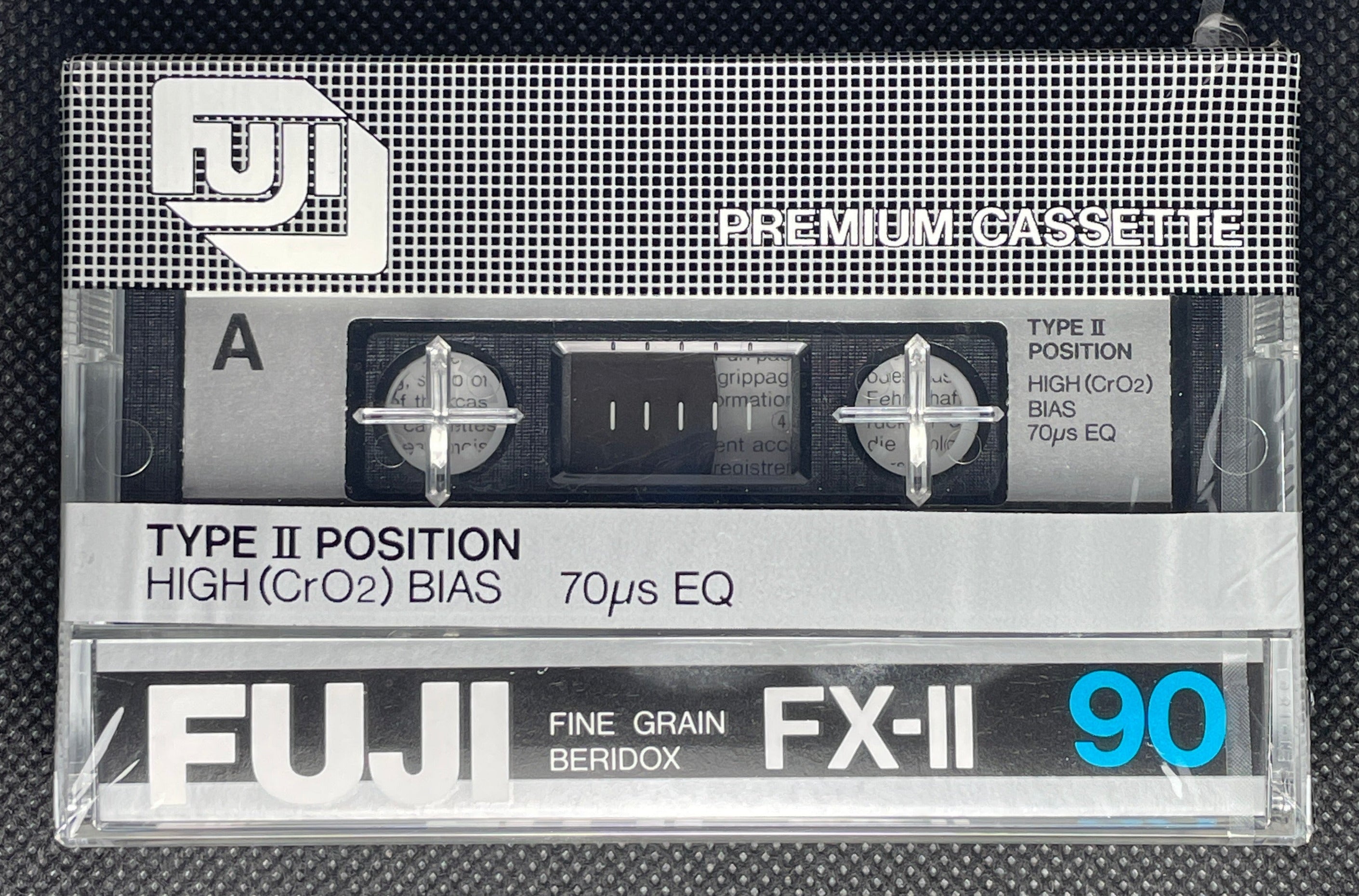 Fuji FX-II - 1980 - US - Blank cassette Tape - New Sealed
