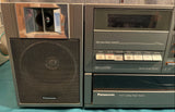 Panasonic SG-J800 Turntable Cassette Boombox front left