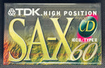 TDK SA-X - 1996 - US/EU