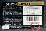 Denon HD-X 1988 JP Blank Cassette Tape C42