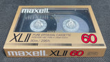 Maxell XLII 1986 Blank Cassette Tape C60