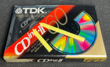 TDK CDing II 1997 US Blank Cassette Tape C60