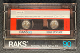 RAKS HD-I 1977 Blank Cassette Tape