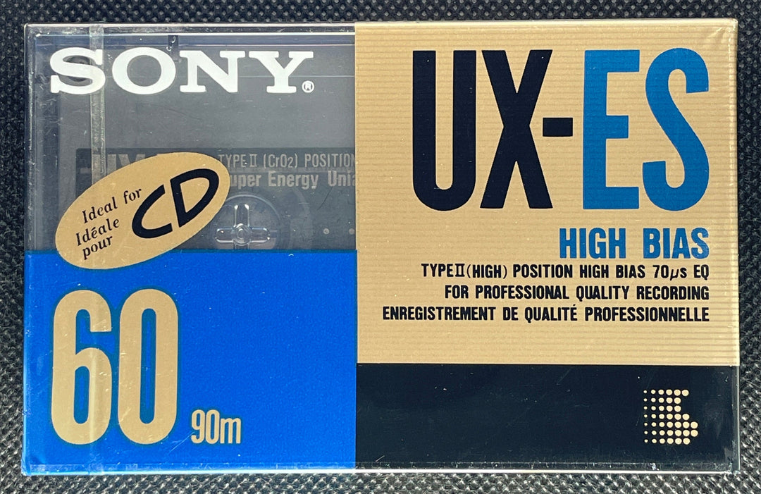SONY UX-S 60 TYPEⅡ(CrO2)POSITION HIGH BIAS 70μs EQ High Position 特別限定品3巻セットｘ３パック 計９本 未開封 未使用品 SONY 0 UX &frasl;SONY unused! 中古