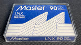 Master LNX 1989 C90 Blank Cassette Tape front