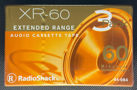 RadioShack XR 2001 C60 3-pack front
