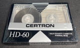 Certron HD 1992 C60 Blank Cassette Tape
