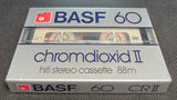 BASF Chromdioxid II - 1982 C60 Blank Cassette Tape