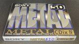 Sony Metal CDix IV - 1992 - JP - Blank Cassette Tape - C50
