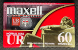 Maxell UR 2002 C60 Blank Cassette Tape Mexico