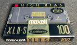 Maxell XLII-S 1992 Blank Cassette Tape