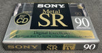 Sony Metal SR 1992 C90 top view