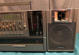 Panasonic SG-J800 Turntable Cassette Boombox front right