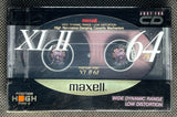 Maxell XLII 1989 C164 JP square case Blank Cassette Tape