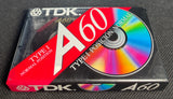 TDK A 1992 TH Blank Cassette Tape C60