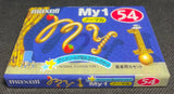 Maxell My 1 - 1999 Blank Cassette Tape C54