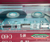 Crown HF-5 1989 Blank Cassette Tape