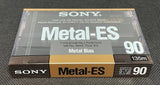 Sony Metal-ES 1988 C90 top view