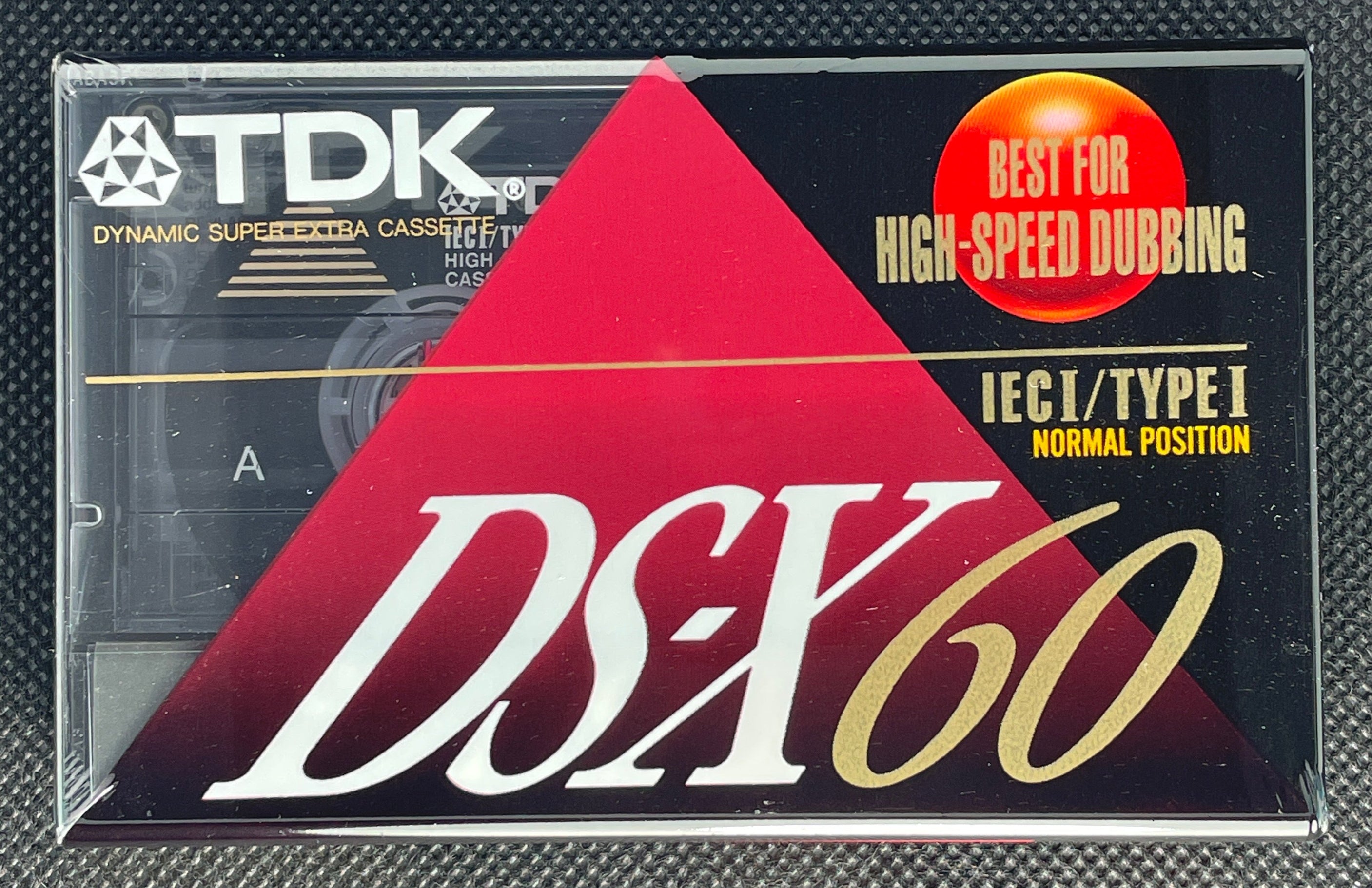 TDK DS-X - 1992 - US - Blank Cassette Tape - New Sealed