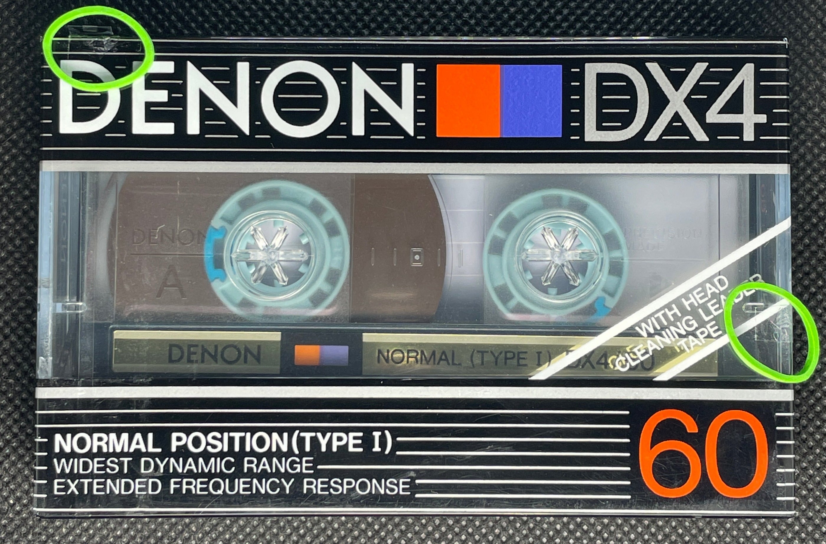 Denon DX4 - 1985 - US - Blank Cassette Tape - New Sealed