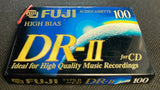 Fuji DR-II 1995 US Blank Cassette Tape C100