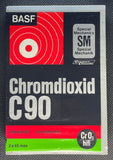 BASF CrO2 1972 DE Blank Cassette Tape C90