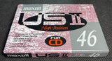 Maxell US II 1991 Blank Cassette Tape C46