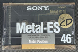Sony Metal-ES 1988 Blank Cassette Tape C46