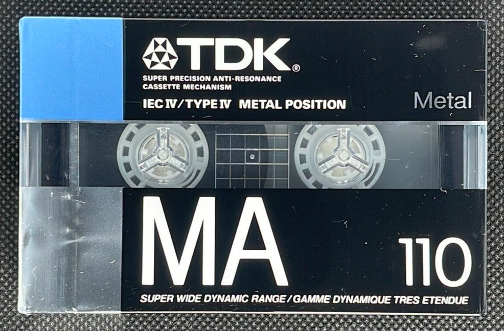 TDK METAL MA90- 1 x AUDIO K7 TYPE IV - HIGH END - 90 mn - JAPAN - COMME NEUF TDK METAL MA90- 1 x AUDIO K7 TYPE IV - HIGH END - 90 mn - JAPAN - COMME NEUF