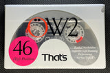 That's OW-2 1991 Blank Cassette Tape