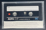 Agfa CRII 1982 C90 Blank Cassette Tape