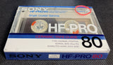 SONY HF-PRO 1986 JP Blank Cassette Tape top view