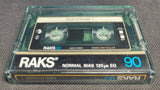RAKS HD-I 1978 Blank Cassette Tape