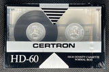 Certron HD 1992 C60 Blank Cassette Tape