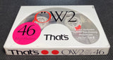 That's OW-2 1991 Blank Cassette Tape