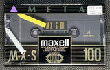 Maxell MX-S 1994 Blank Cassette Tape