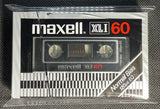Maxell XLI 1978 Blank Cassette Tape C60
