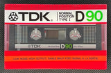 TDK D 1985 C90 Japan front