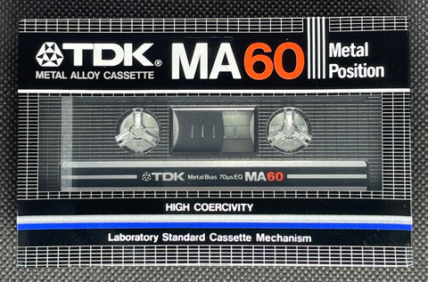 TDK MA 1982 US C60 front
