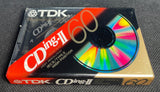 TDK CDing II 1997 US Blank Cassette Tape C60