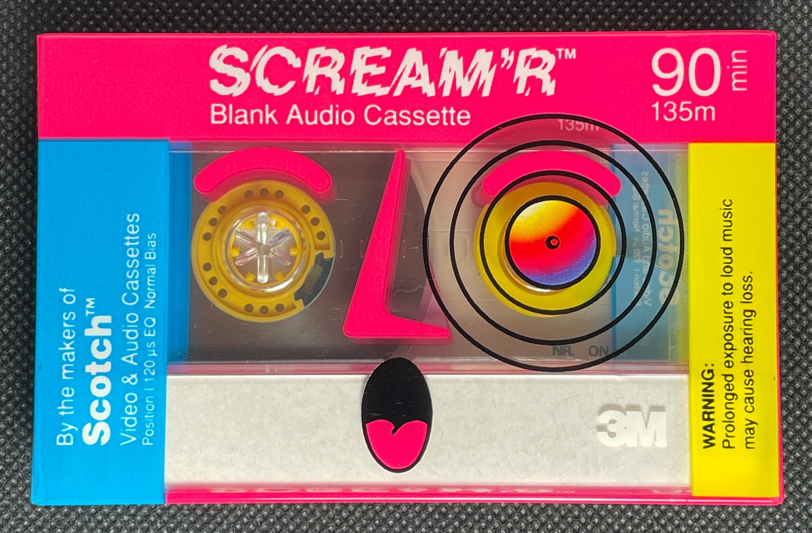 Scotch Scream'R - 1990 - US - Blank Cassette Tape - New Sealed