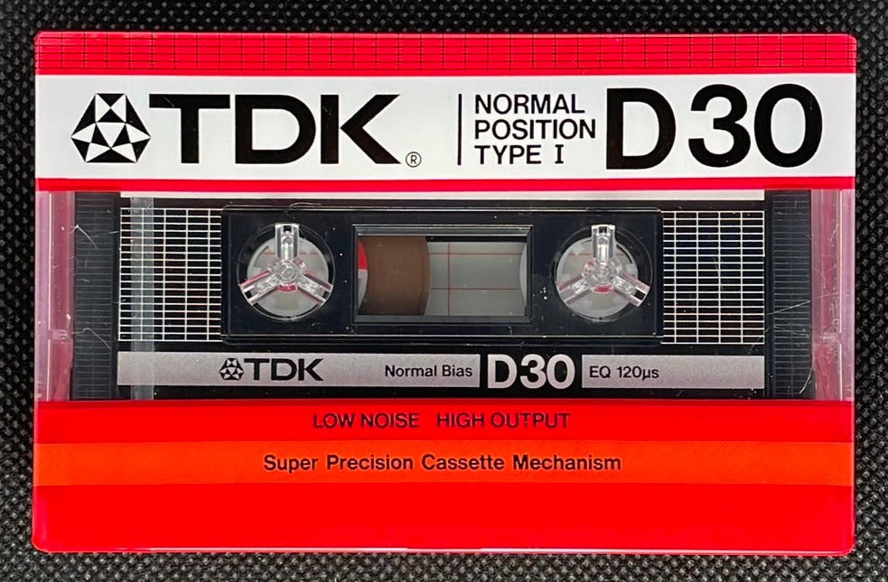 TDK D - 1985 - US - Blank Cassette Tape - New Sealed