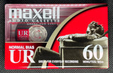 Maxell UR 2002 C60 Blank Cassette Tape South Korea